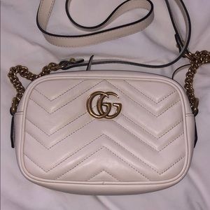 Great condition White Gucci Bag